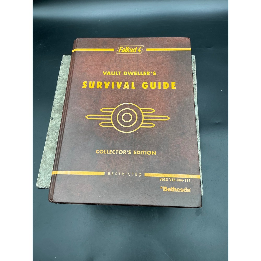 Fallout 4 Vault Dwellers Survival Guide Collectors Edition Hardcover Prima Games